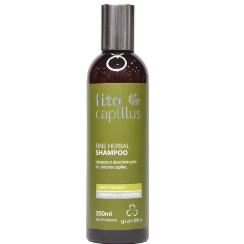Fito Capillus Herbal- Shampoo para Feridas no Couro Cabeludo (250ml)