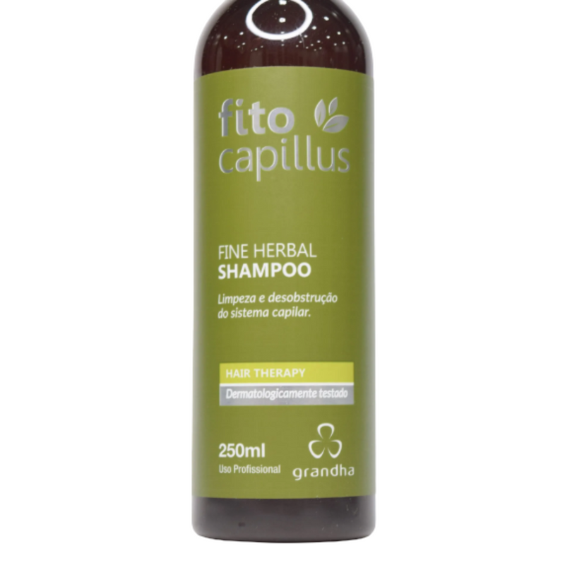 Fito Capillus Herbal- Shampoo para Feridas no Couro Cabeludo (250ml)