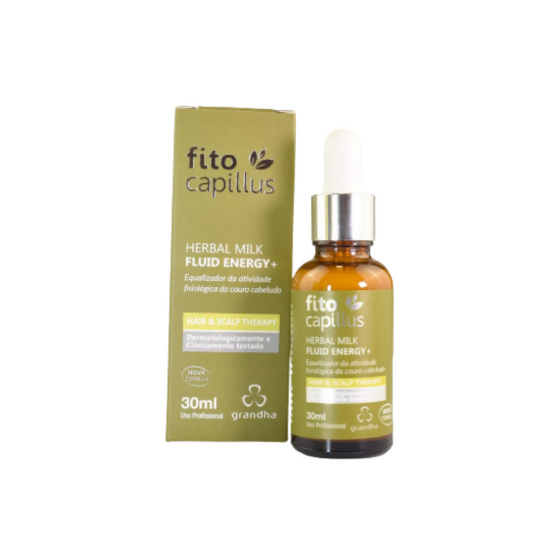 Tônico Herbal Milk Fluid Energy + Fito Capillus Herbal- (30ml)